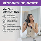 Straight Fix Mini Hair Styler - Black