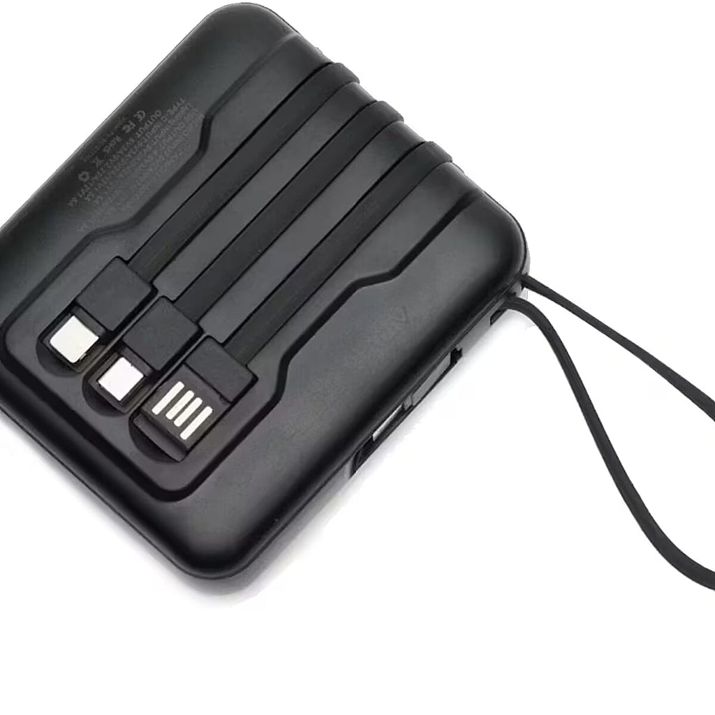 Portable Power Bank (10000mAh) - Black
