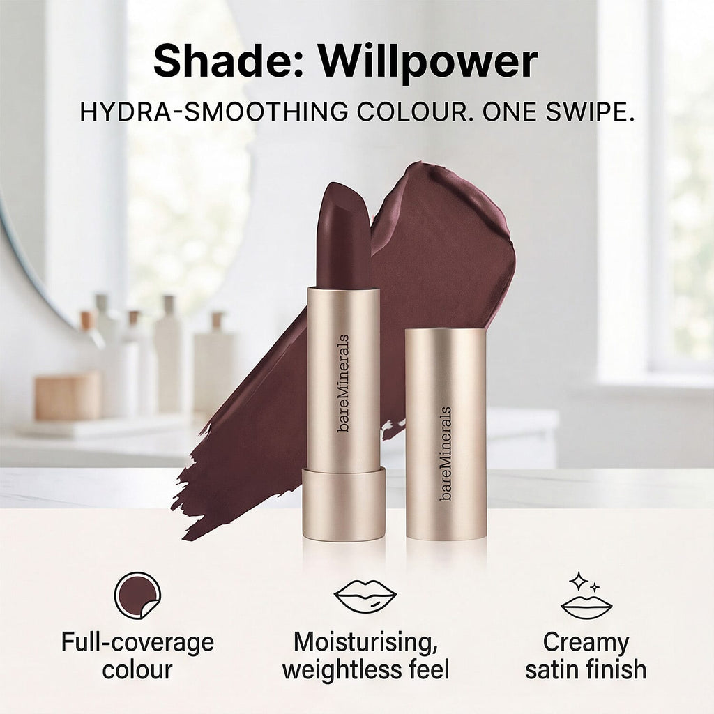 Bare Minerals Mineralist Hydra-Smoothing Lipstick Willpower - 3.6 gr