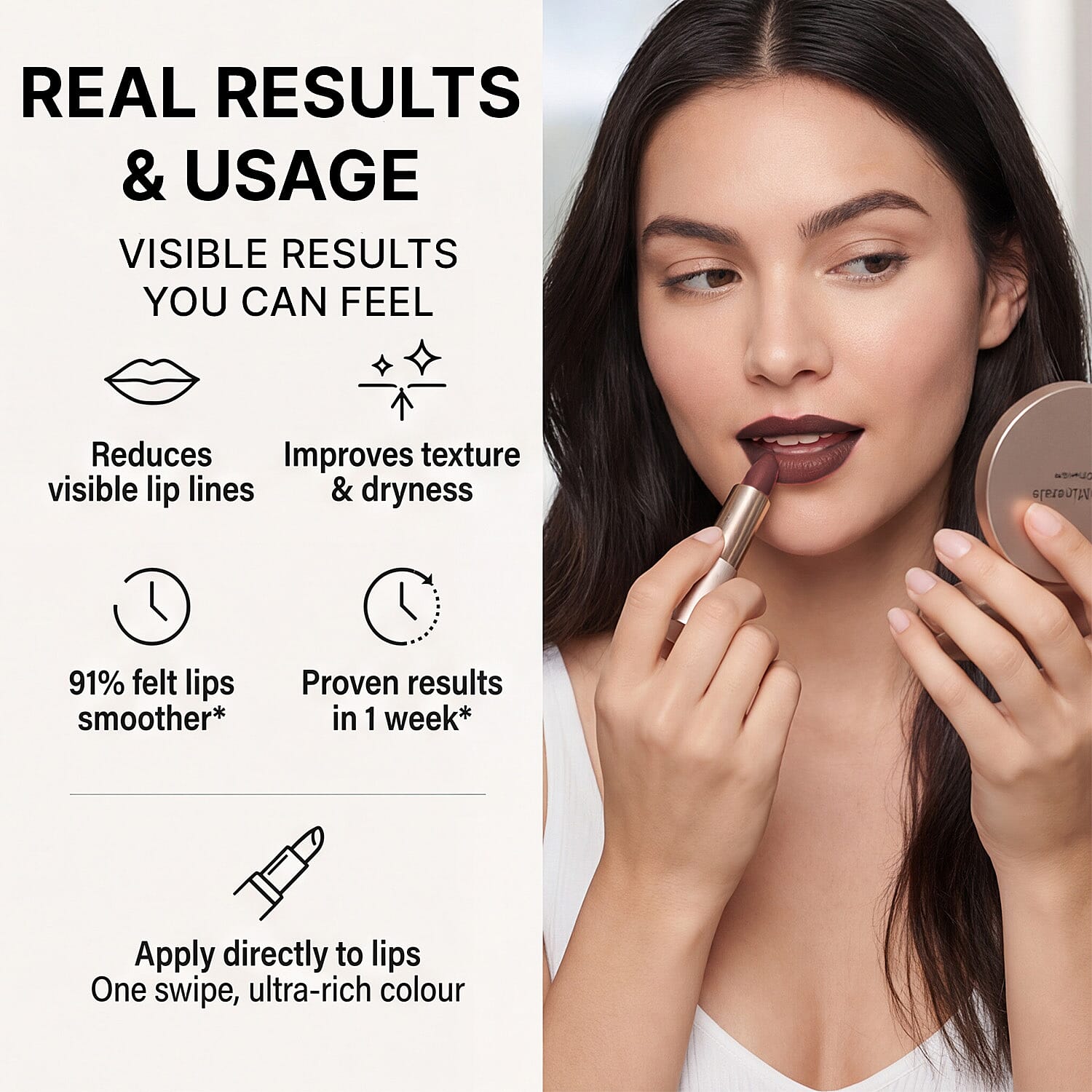 Bare Minerals Mineralist Hydra-Smoothing Lipstick Willpower - 3.6 gr