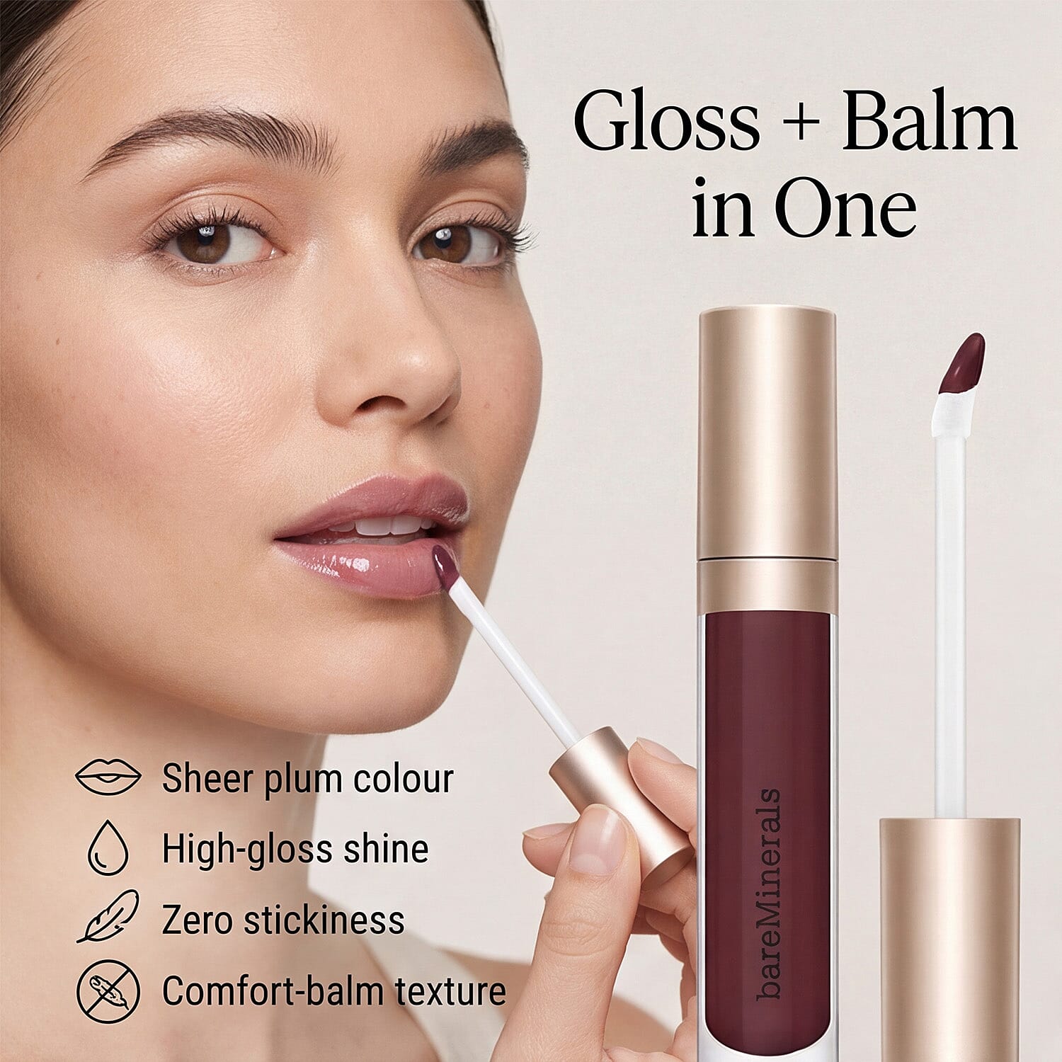 Bare Minerals MINERALIST Lip Gloss-Balm Enlightenment