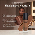 ORIGINAL Pure Serum Radiant Natural Liquid Foundation Mineral SPF 20 Deep neutral 5 30 ml