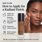 ORIGINAL Pure Serum Radiant Natural Liquid Foundation Mineral SPF 20 Deep neutral 5 30 ml