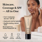 COMPLEXION RESCUE Tinted Moisturizer Natural Matte Foundation SPF 30 Cinnamon