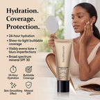 COMPLEXION RESCUE Tinted Moisturizer Natural Matte Foundation SPF 30 Cinnamon