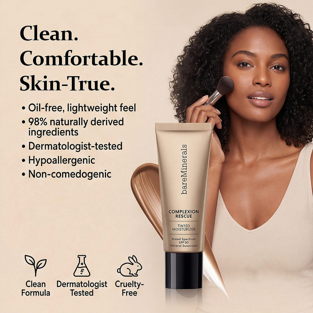 COMPLEXION RESCUE Tinted Moisturizer Natural Matte Foundation SPF 30 Cinnamon