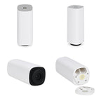 Mini Automatic Vacuum Food Sealer Pump with 10 Reusable Vacuum Bags - White