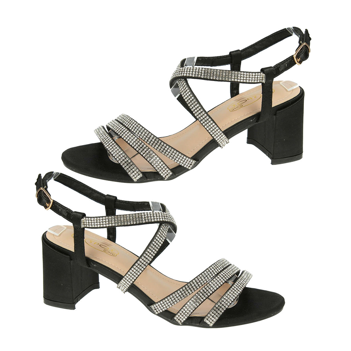 Spot On Ladies Sandal (Size - 5) - Black_8361810_2