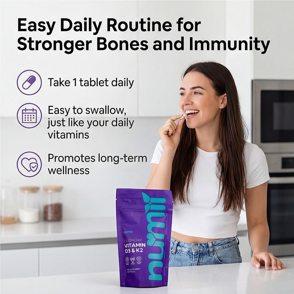 THE PICK OF GALA DEAL - Numii Vitamin D3 K2 - 365 tablets
