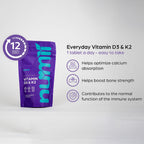 THE PICK OF GALA DEAL - Numii Vitamin D3 K2 - 365 tablets