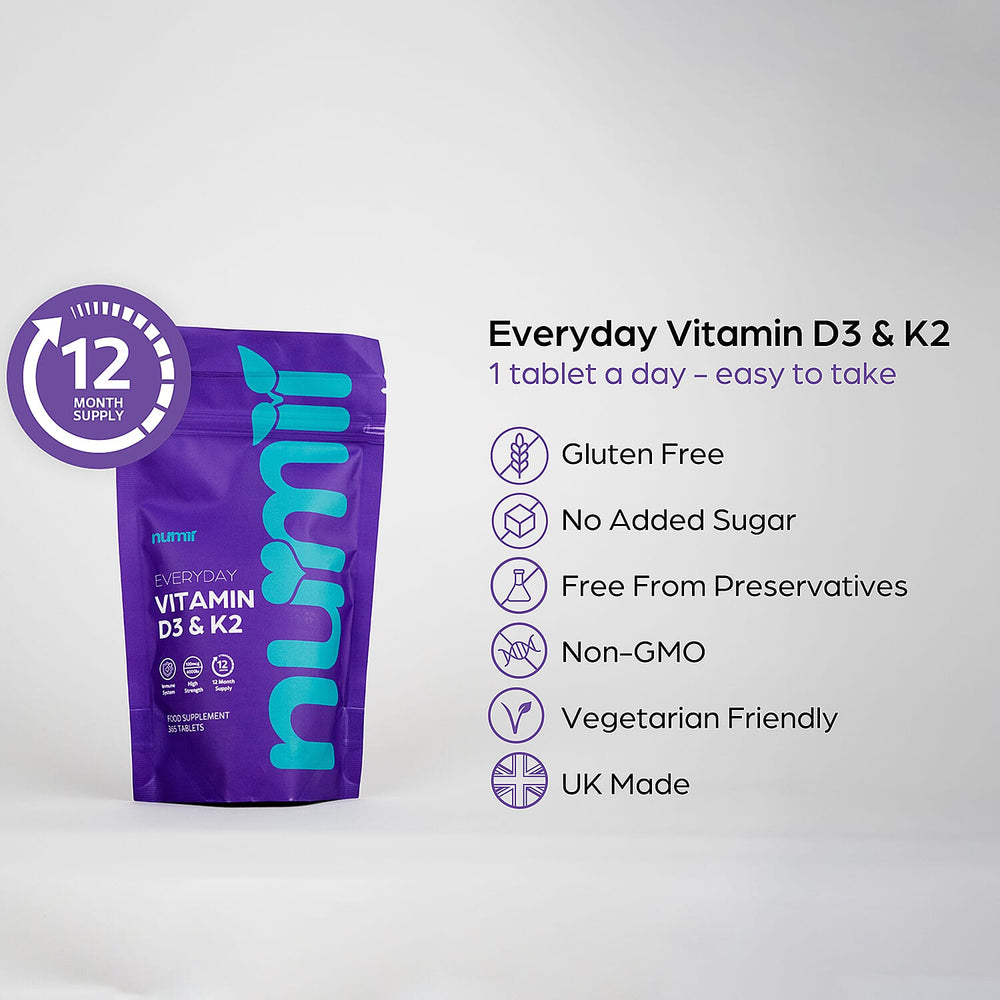 THE PICK OF GALA DEAL - Numii Vitamin D3 K2 - 365 tablets