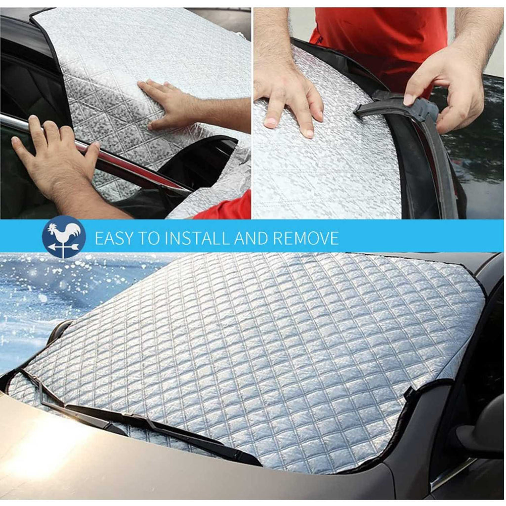 Rolson Large Windscreen Ice-Sun Protector (1450 x 1000mm) - Grey