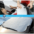 Rolson Large Windscreen Ice-Sun Protector (1450 x 1000mm) - Grey