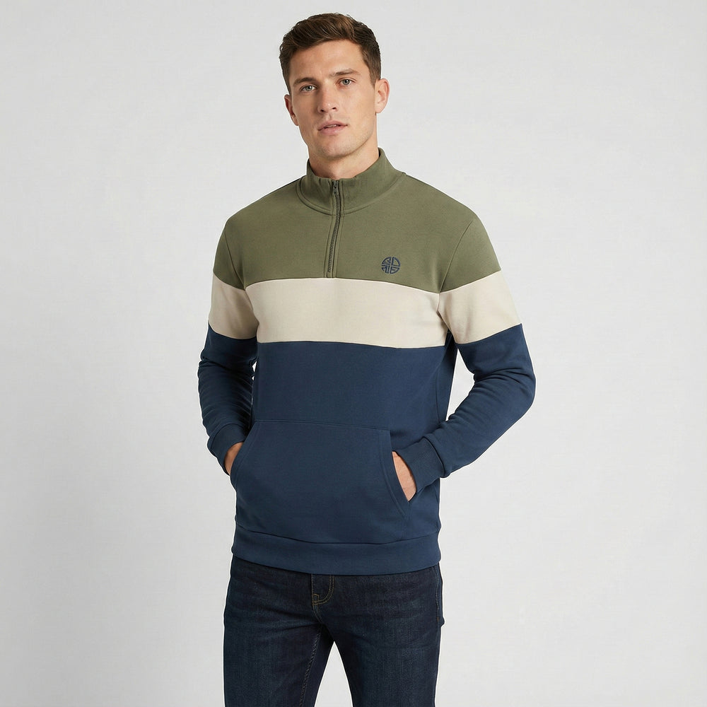 Closeout Deal Cotton Sweat Shirt (Size - Small) - Dark Navy_8365407_1