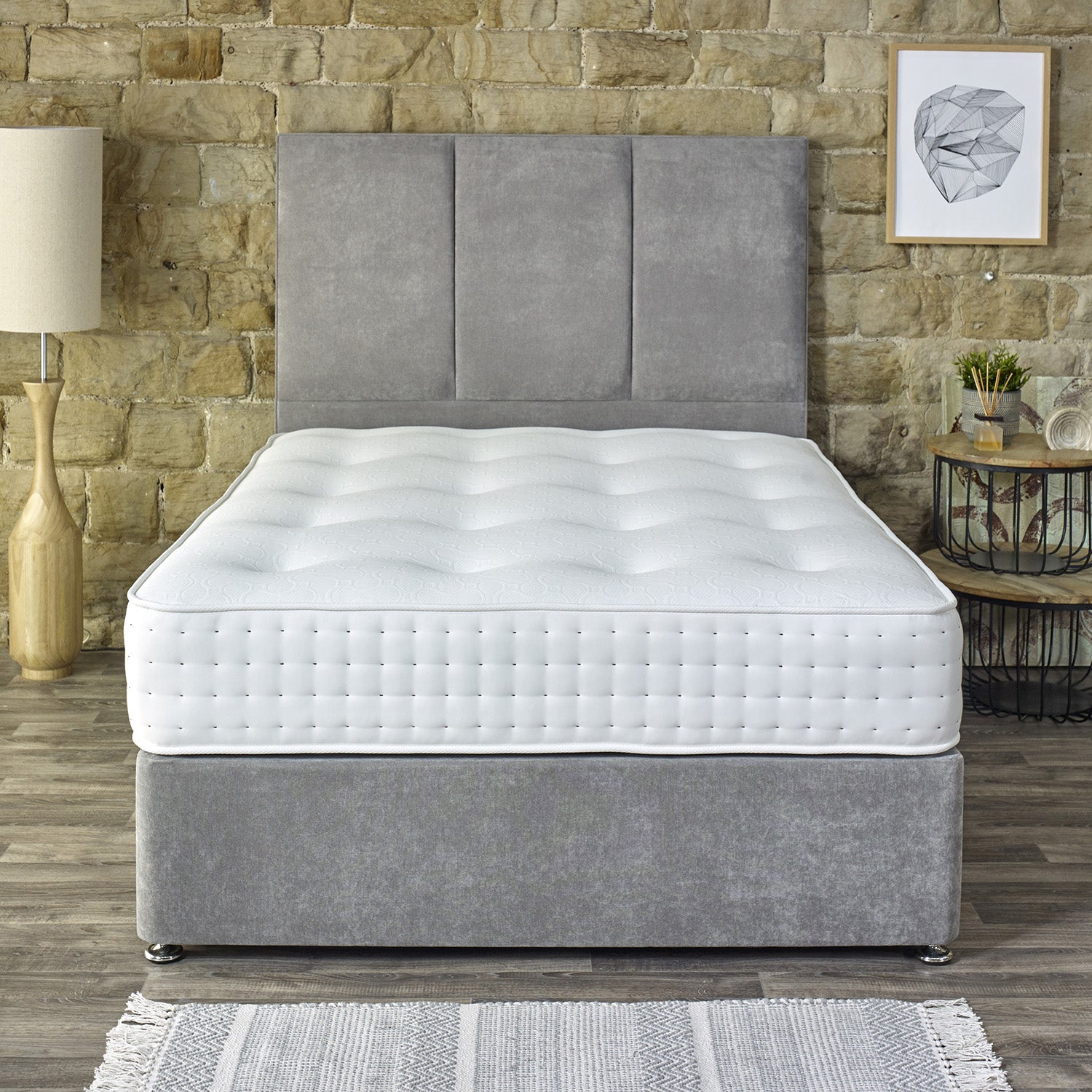 Renoir Hybrid 1000 Pocket Sprung and Memory Foam Mattress by Starry Nights - Super King ( 180 x 200 cm)_8367856