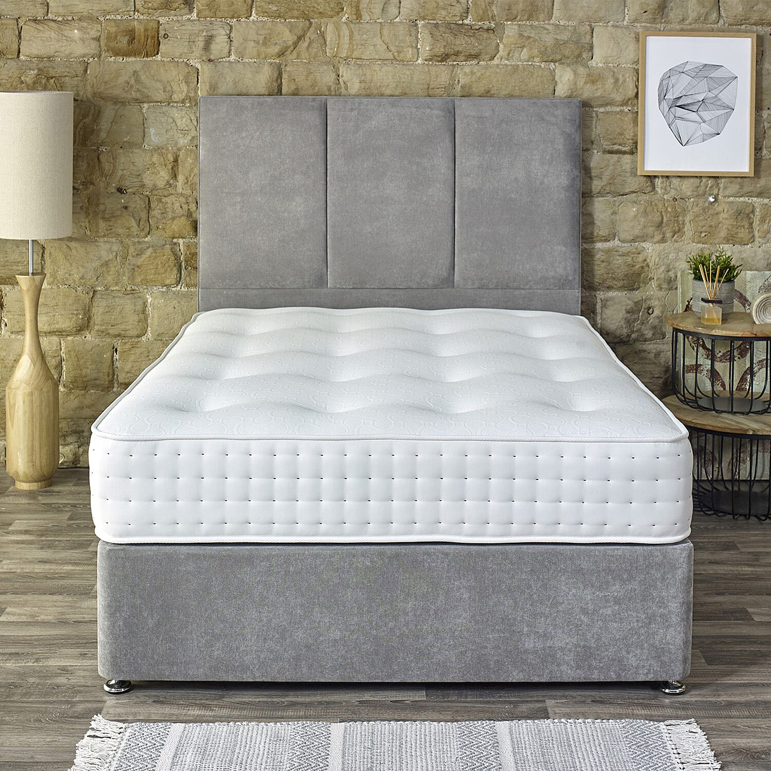 Renoir Hybrid 1000 Pocket Sprung and Memory Foam Mattress by Starry Nights - Super King ( 180 x 200 cm)