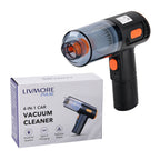 Mini Cordless Vacuum Cleaner - Suction & Blower With 4 attachments, USB--C Charger_8370038
