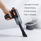 Mini Cordless Vacuum Cleaner - Suction & Blower With 4 attachments, USB--C Charger_8370038_5