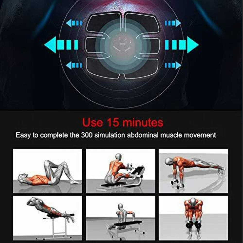 EMS Technology Micro- Electronic Gym Arms and Abs EMS Trainer