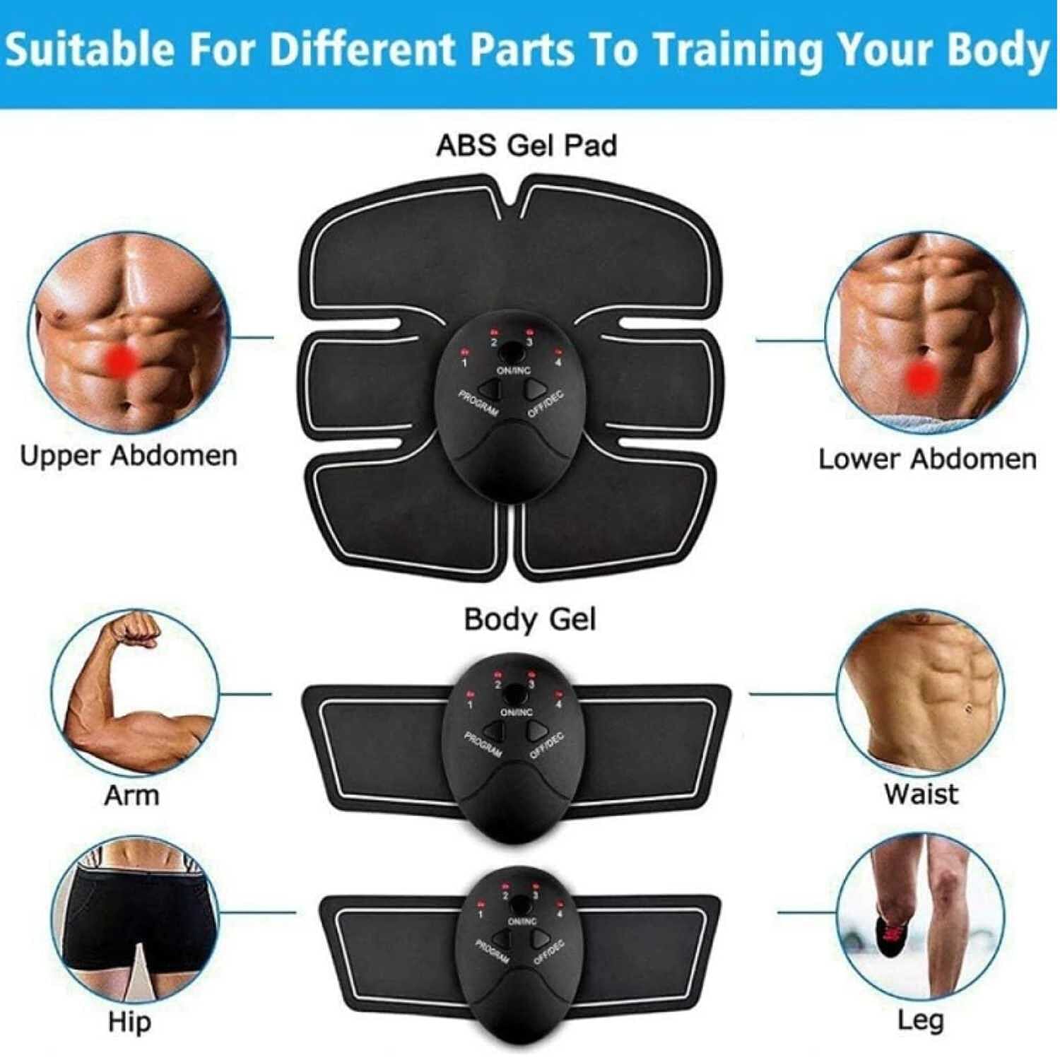 EMS Technology Micro- Electronic Gym Arms and Abs EMS Trainer