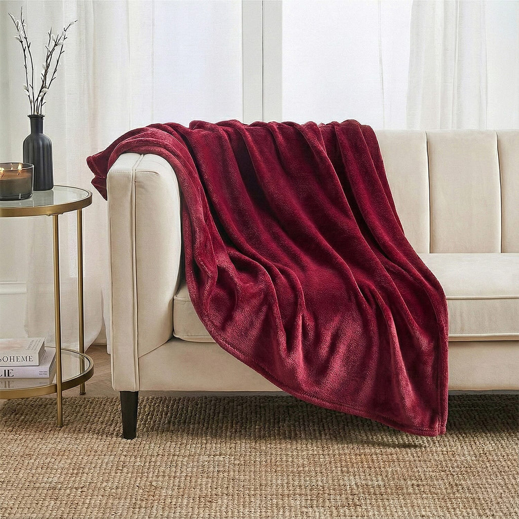 IW Special  Throw Blanket - Maroon