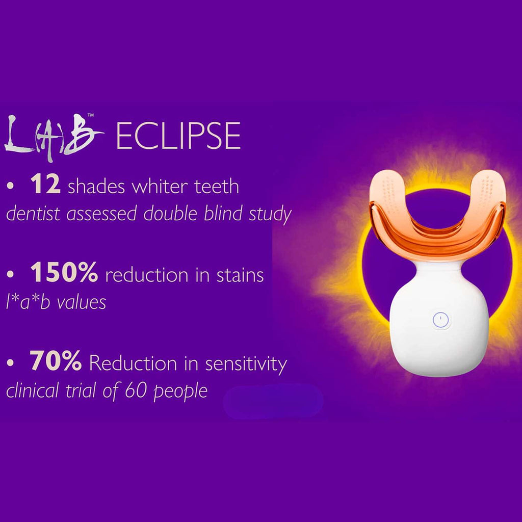 Lab Life Eclipse Whitening System (Incl. Eclipse, UV Charger, Whitening Serum - Enamel Serum)