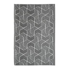 Bliss & Beyond Polypropylene Printed Rug and Door Mat (Size 180x1 cm) - White_8377429