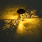 Solar Powered Bee and Sunflower Garden Lantern (14 x 14 x 26 cm) - Multi Colour_8377525_1
