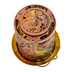 Solar Powered Bee and Sunflower Garden Lantern (14 x 14 x 26 cm) - Multi Colour_8377525_4