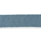 Elasticated Stretch Waist Belt with Round Wooden Buckle (105 cm) - Denim_8412548_2
