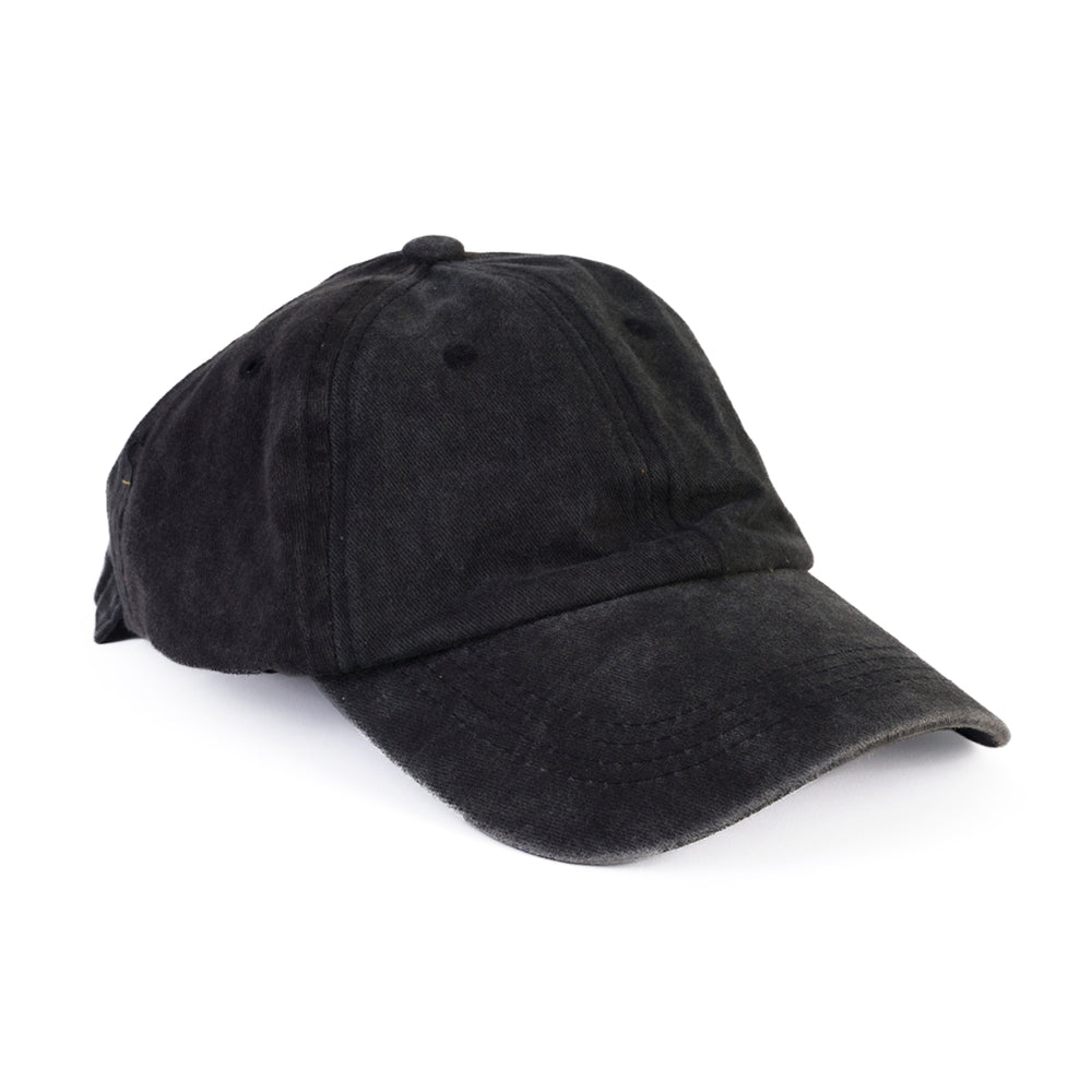 Classic Adjustable Lightweight Baseball Cap - Black_8412601_1