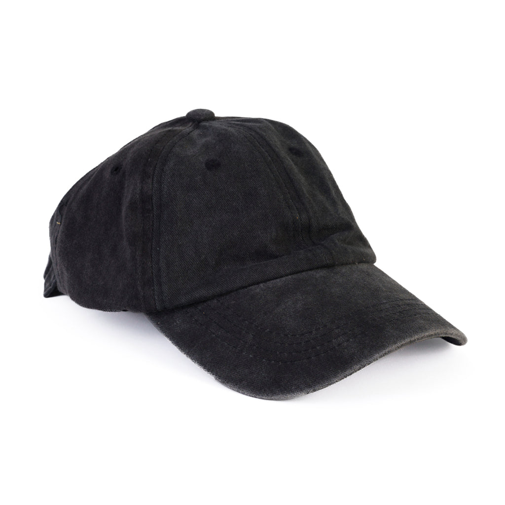 Classic Adjustable Lightweight Baseball Cap - Black_8412601_1