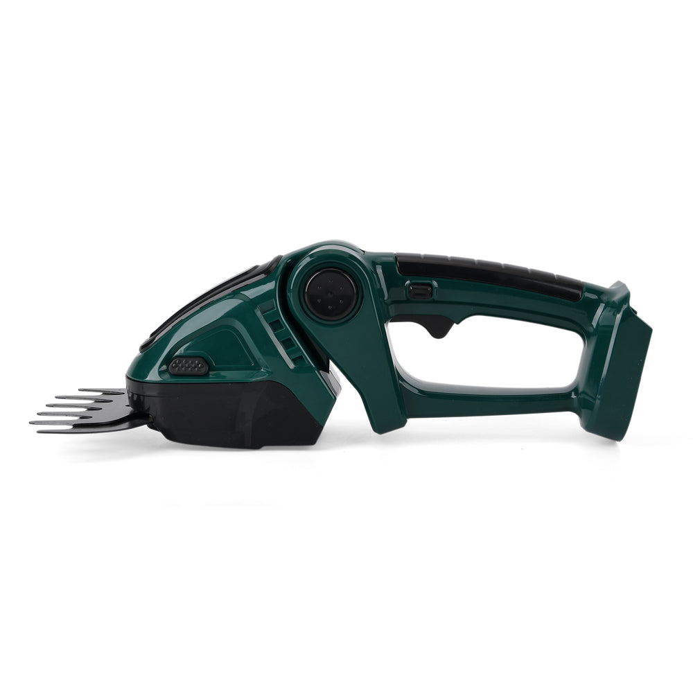 Cordless High-Power Grass Shear - 390W Electric Shrub Trimmer with 6000mAh Battery, 30-Minute Run Time - Dark Green_8414573_5