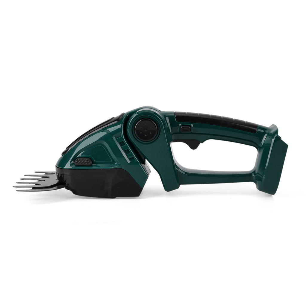 Cordless High-Power Grass Shear - 390W Electric Shrub Trimmer with 6000mAh Battery, 30-Minute Run Time - Dark Green_8414573_5