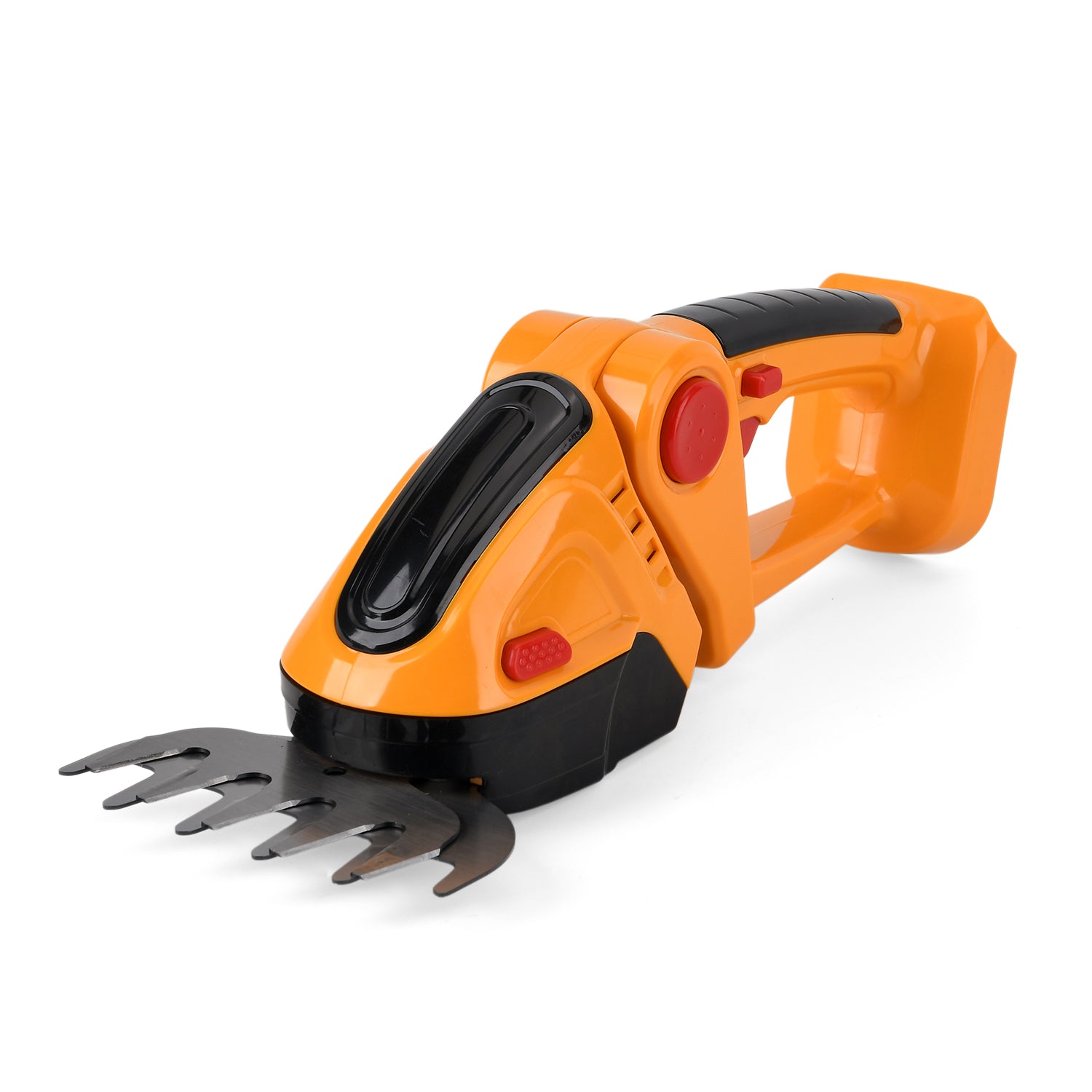 Cordless High-Power Grass Shear - 390W Electric Shrub Trimmer with 6000mAh Battery, 30-Minute Run Time - Orange_8414599_4