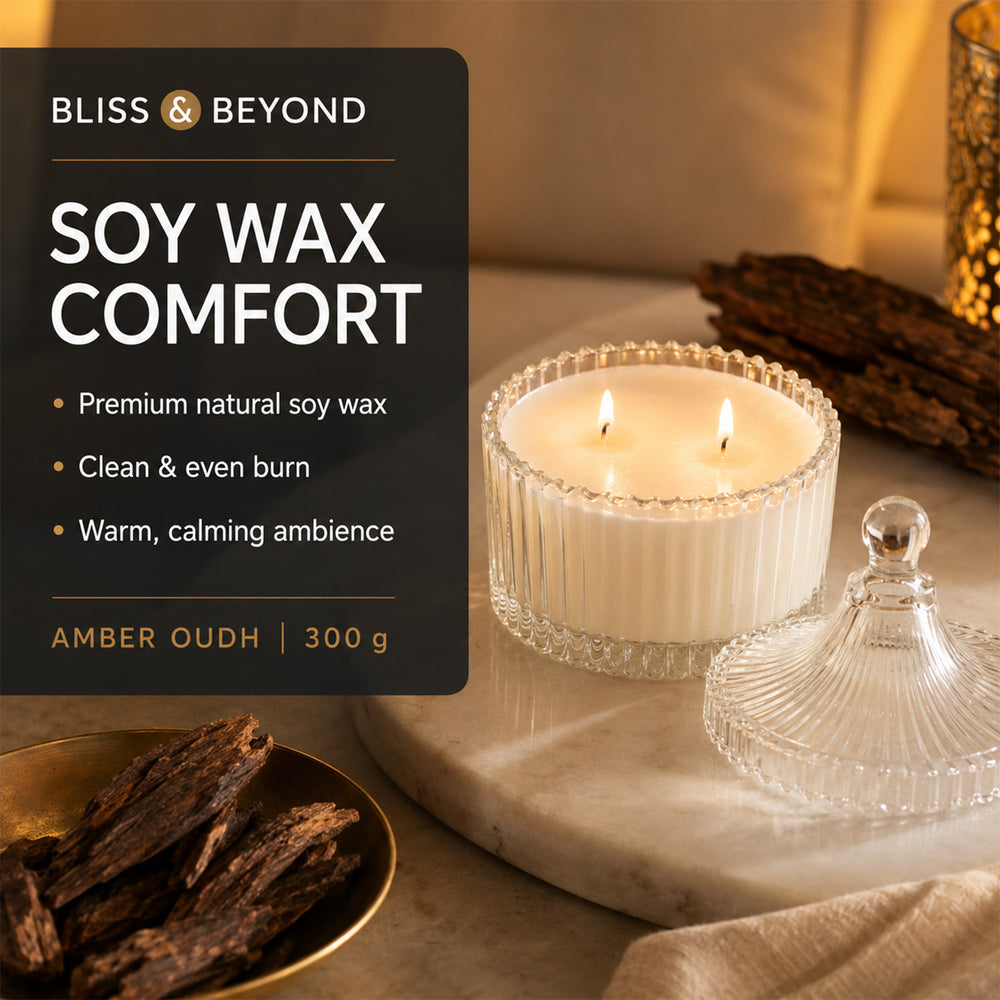 Bliss & Beyond Candle (Size - One Size) - Multi Color & Multicolor_8415695_1