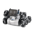 Smart WiFi Camera Interactive Robot Dog with Video Camera - Grey_8416617
