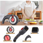 6-in-1 Multifunction Knife Sharpener with Ergonomic Handle & Non-Slip Base