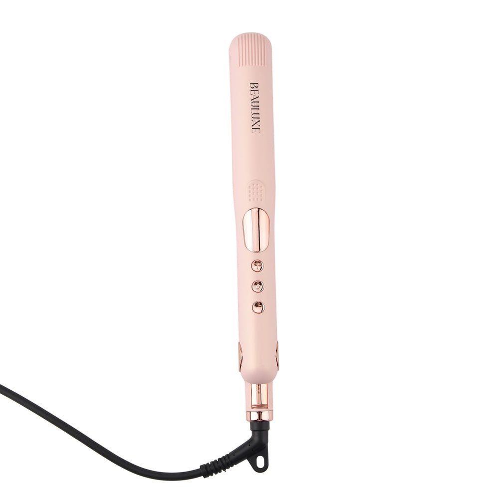 "Beauluxe HP-8862 Hair Straightener with LCD display-Pink Product size: 32.5*4.7*3cm     Weight: 430g  Voltage:AC220V-240V 50/60Hz  Temperature: 100-230?  Heating element: PTC_8419192_1
