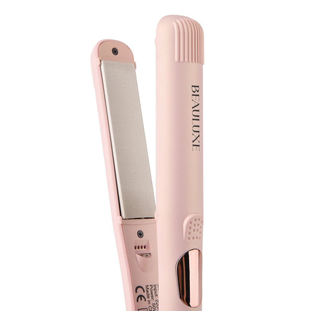 "Beauluxe HP-8862 Hair Straightener with LCD display-Pink Product size: 32.5*4.7*3cm     Weight: 430g  Voltage:AC220V-240V 50/60Hz  Temperature: 100-230?  Heating element: PTC_8419192_6
