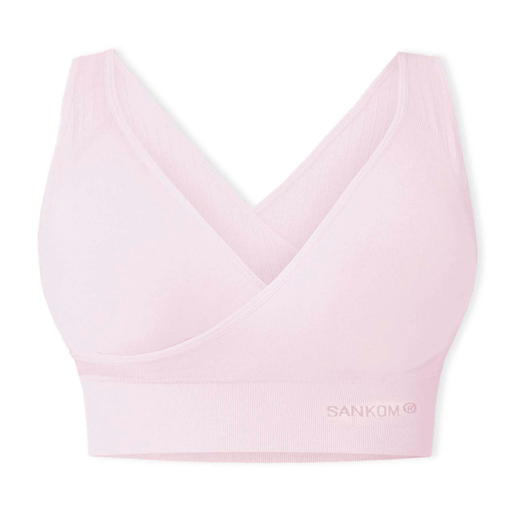 Sankom Nylon Bra (Size - S/M) - Light Pink_8419706