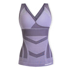 Sankom Switzerland Premium Bamboo Bra With Vest (Size S/M) - Grey_8419855