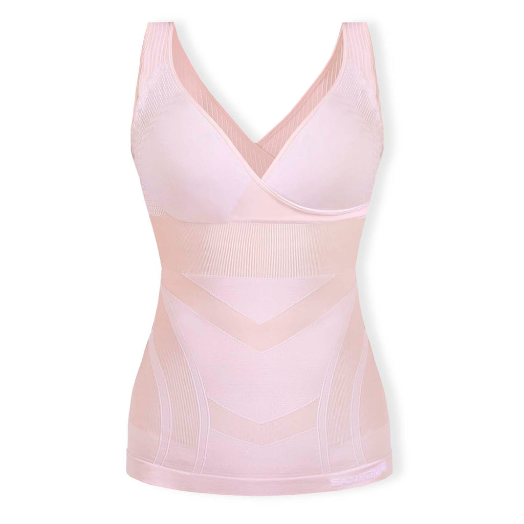 Sankom Switzerland Premium Cooling Bra With Vest (Size S/M) - Pink_8419861