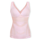Sankom Switzerland Premium Cooling Bra With Vest (Size S/M) - Pink_8419861