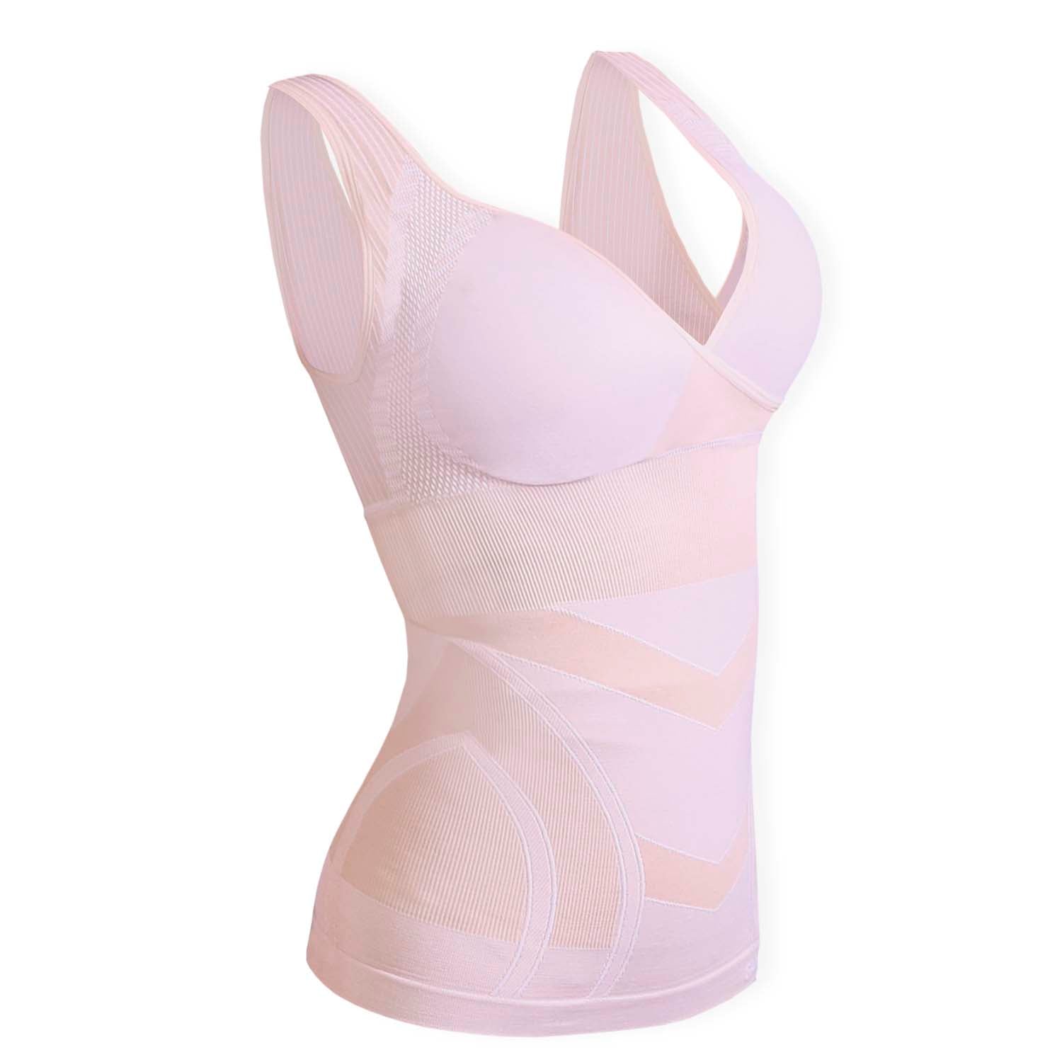 Sankom Switzerland Premium Cooling Bra With Vest (Size L/XL) - Pink_8419863_1
