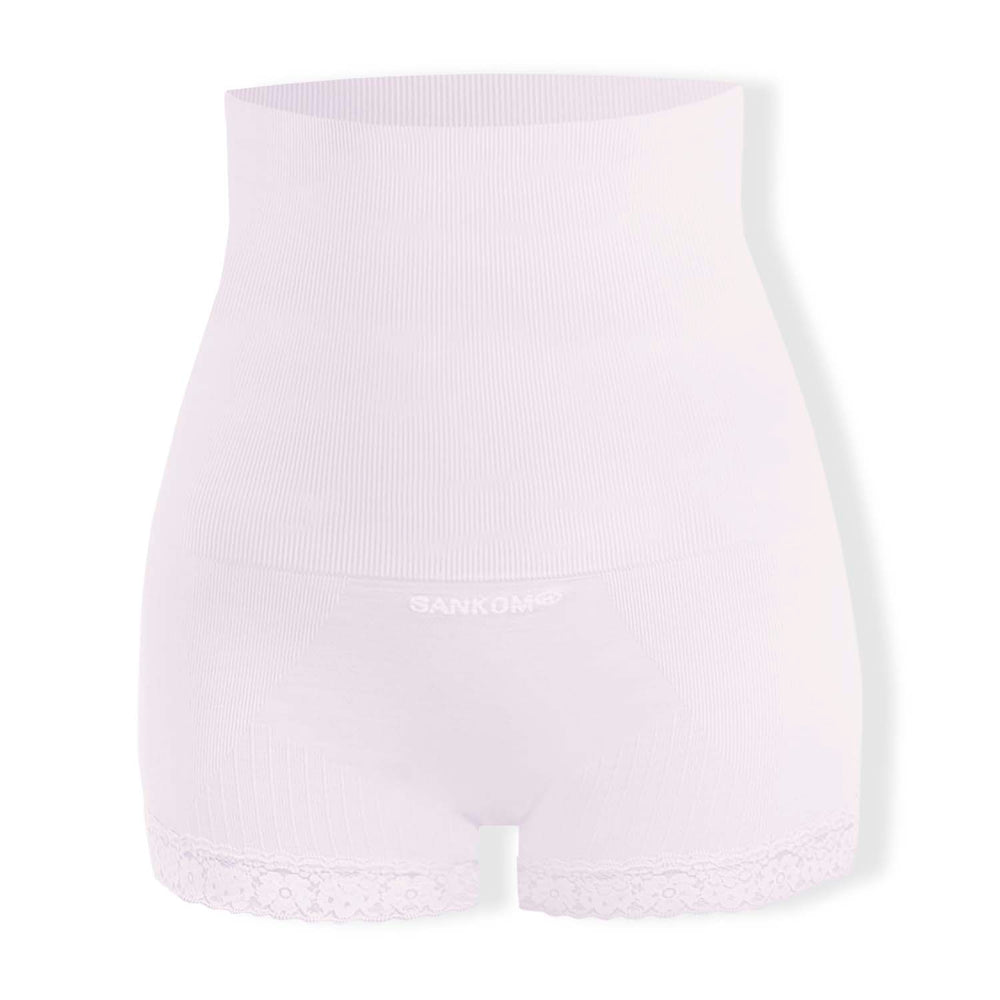 Sankom Cotton Shapewear (Size - XXL) - White_8419985_3