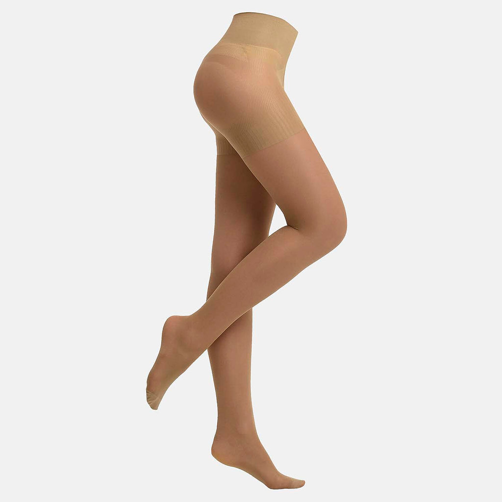 Sankom Active Compression Anti-Rip Fibre Breathable Tights (Size - L-XL) - Beige