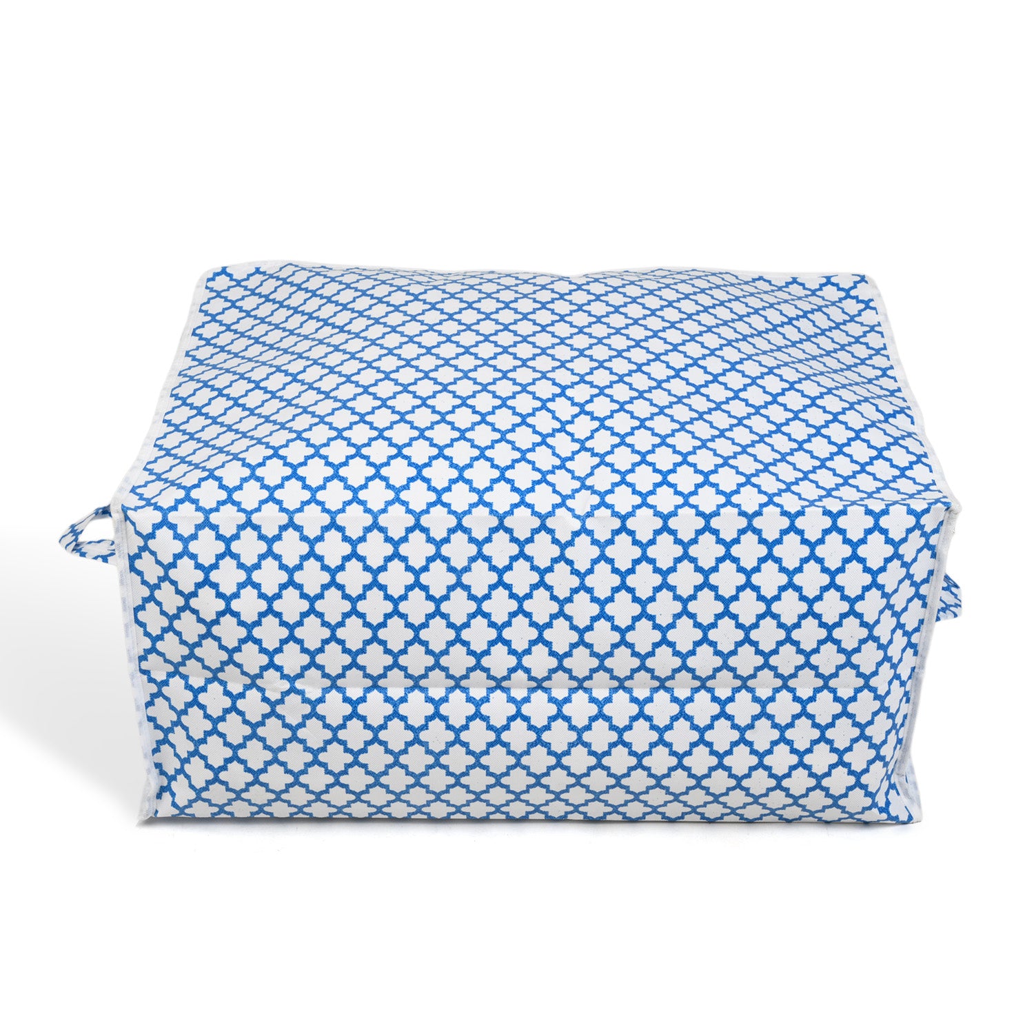 Patterned Storage Box (Size 60x30x45 cm) - Purple_8420256_4