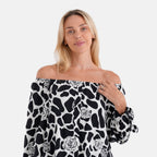 Styled By Printed Top (Size - One Size) - Black_8420805_4