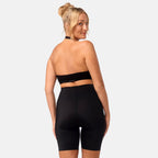Bella Bodies Curve Control High-Waisted Seamless Sculpting Shorts (Size M) - Taupe